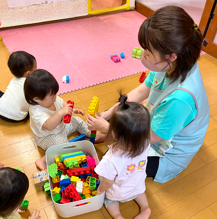 1歳児クラスの様子