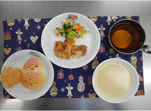 クリスマス会給食